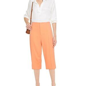 Size 6 Alice and Olivia Cropped Peach Pants